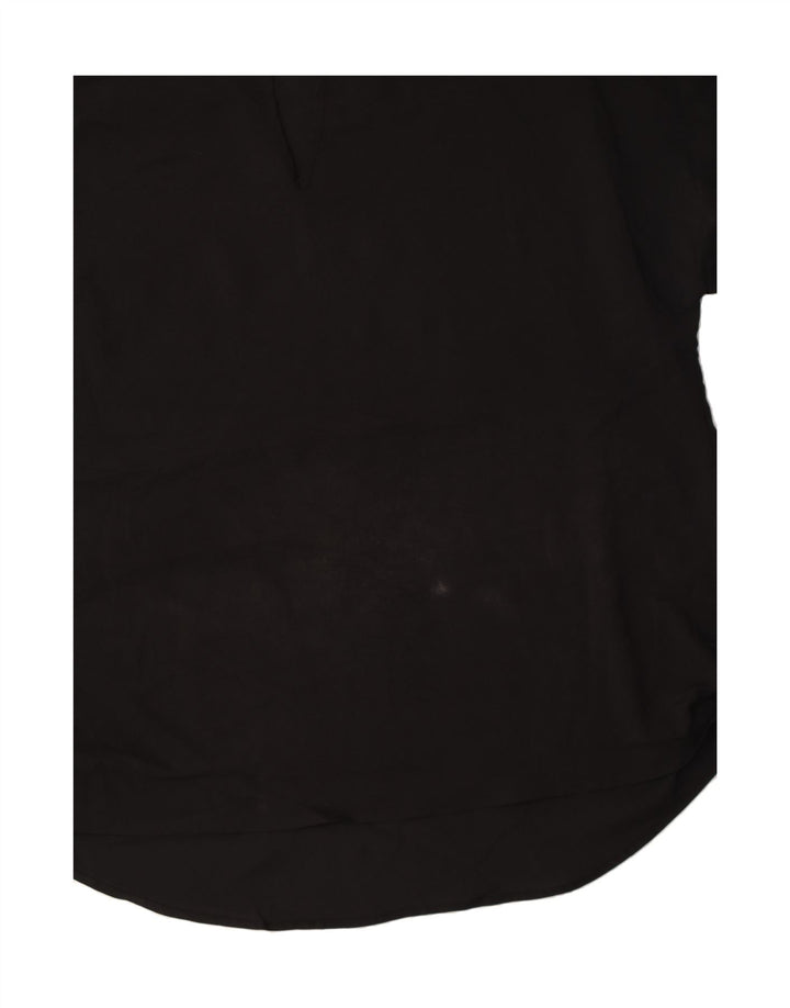 CALVIN KLEIN Womens Blouse Top UK 18 XL Black Polyester Vintage Calvin Klein and Second-Hand Calvin Klein from Messina Hembry 