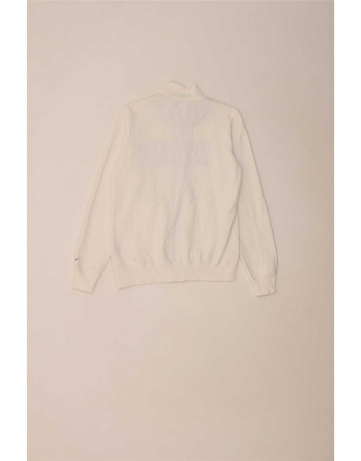 Giacca da ginnastica grafica da donna Nike UK 14 cotone bianco medio