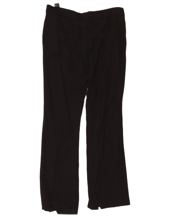 Pantaloni Bootcut Donna Massimo Dutti W34 L32 Viscosa Nera