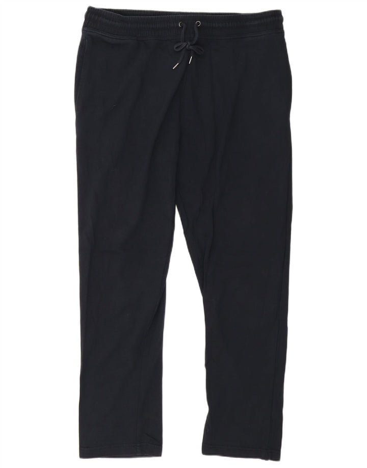 Pantaloni da tuta da uomo Marks & Spencer grandi in cotone blu navy