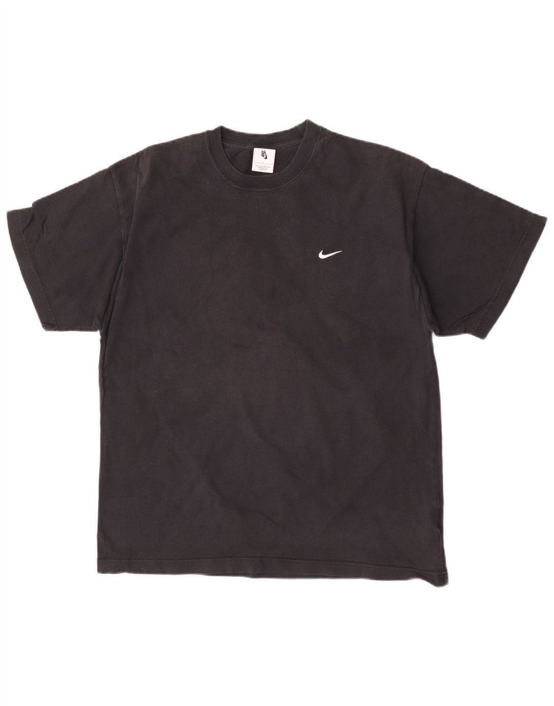 T-shirt da uomo Nike Top grande in cotone nero