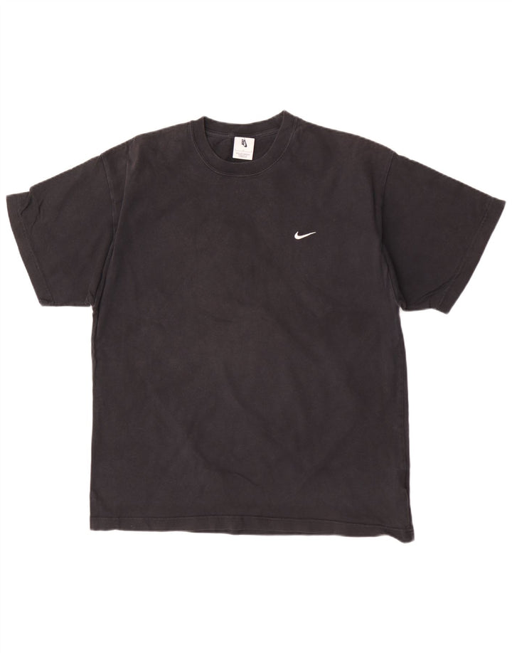 T-shirt da uomo Nike Top grande in cotone nero