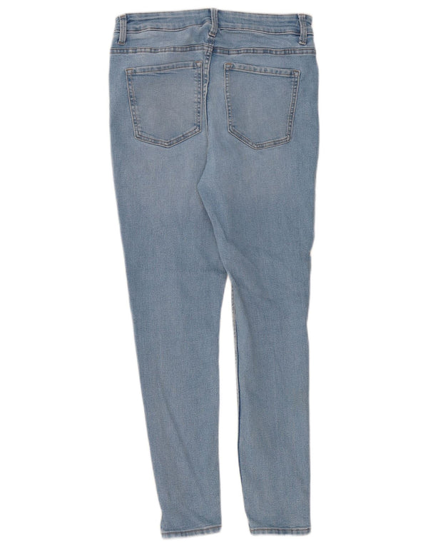 Marks & Spencer Donna The Ivy Skinny Jeans UK 12 Medio W32 L28 Blu