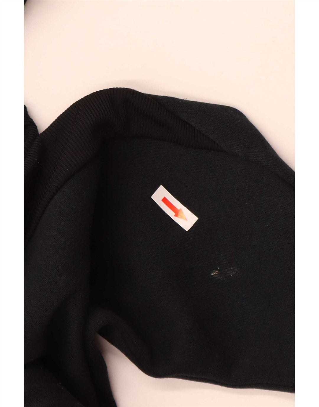 Felpa con cappuccio e zip da uomo Puma grande in cotone nero