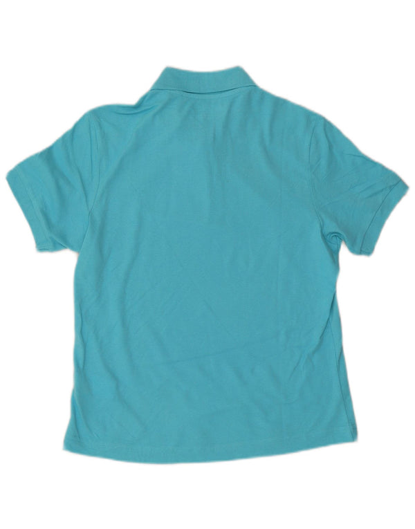 Polo Kappa da donna vestibilità regolare UK 14 cotone blu medio