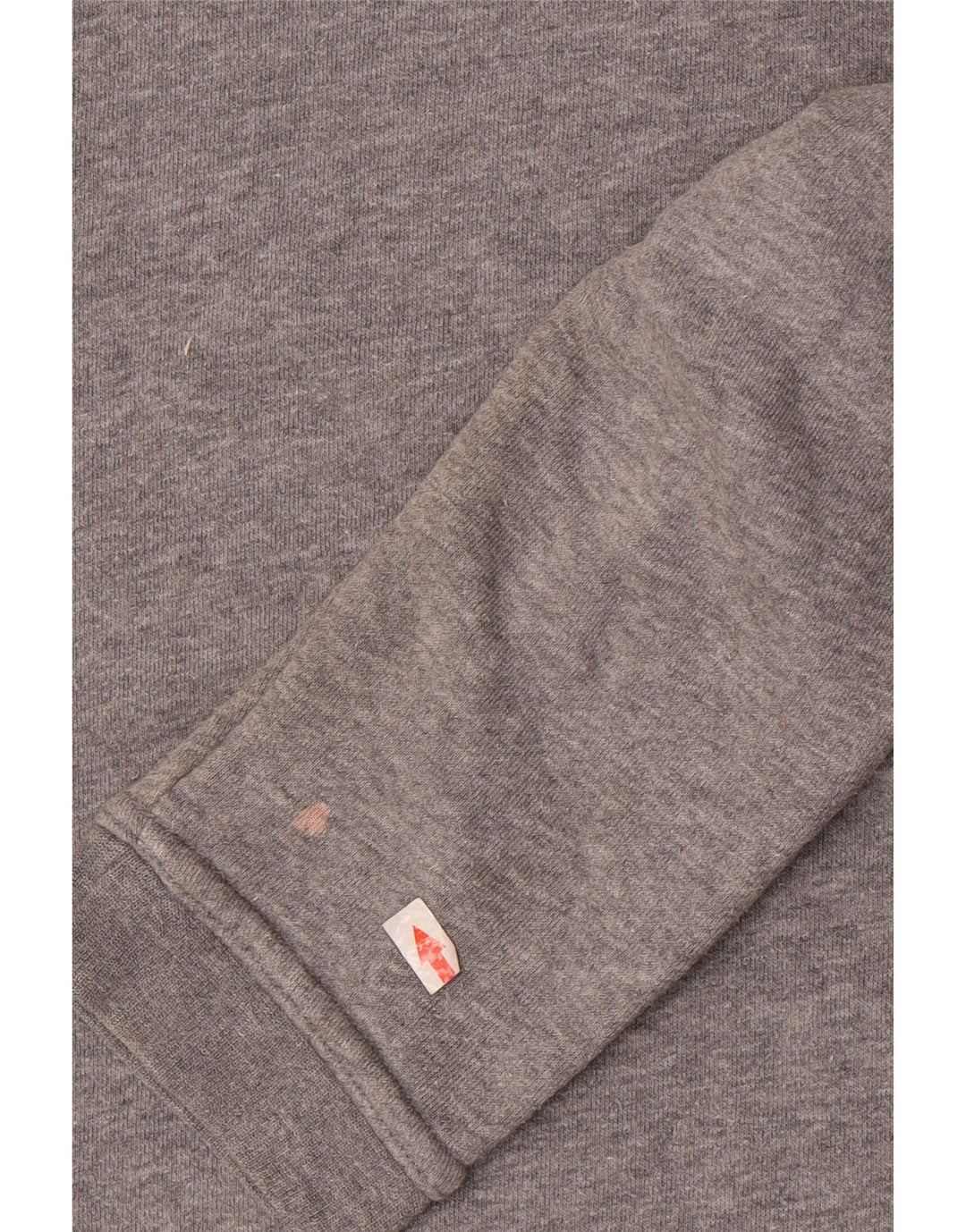Felpa oversize con grafica Nike da donna, maglione UK 16, grande cotone grigio