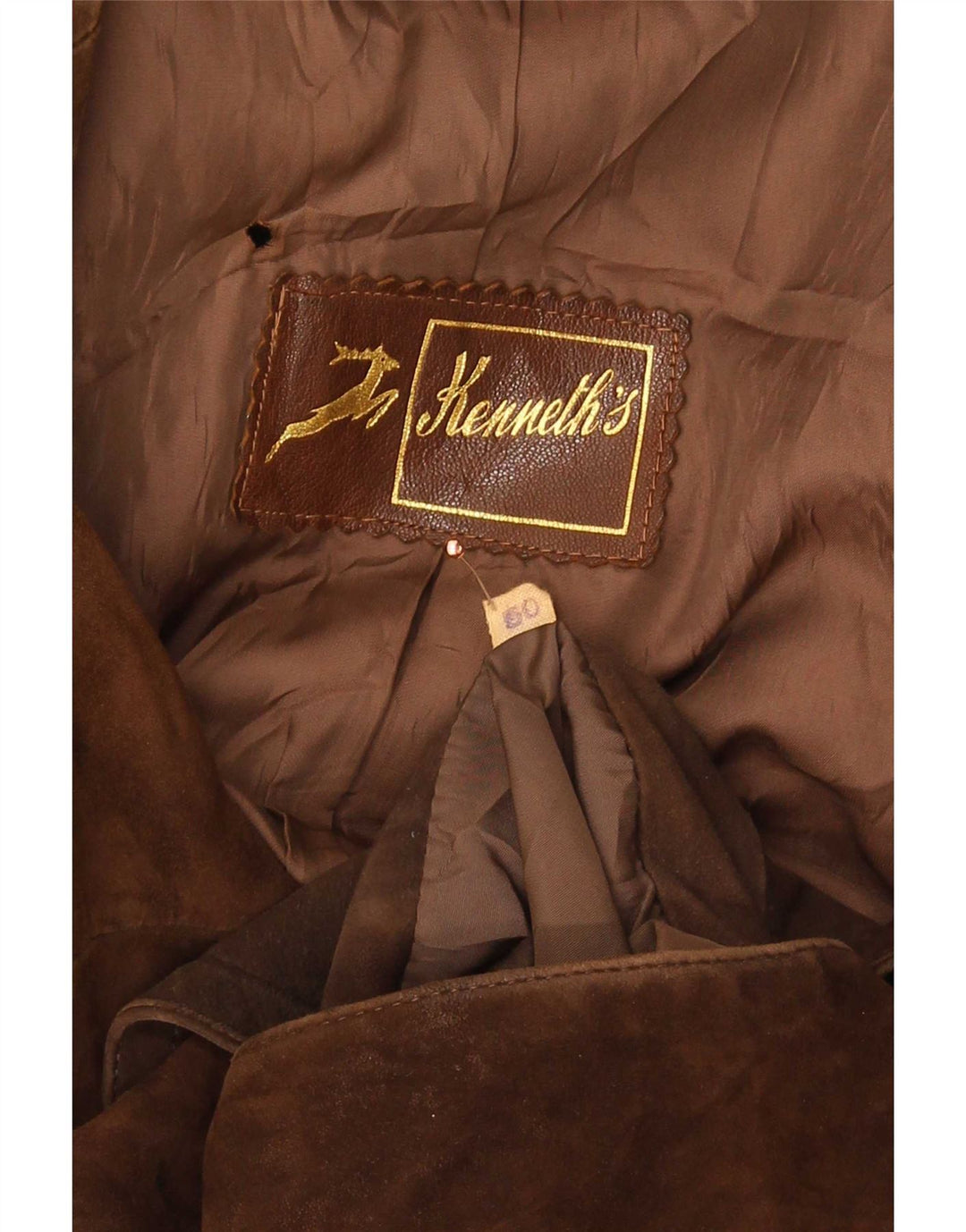 Soprabito da donna in pelle scamosciata Kennedy IT 50 XL Marrone