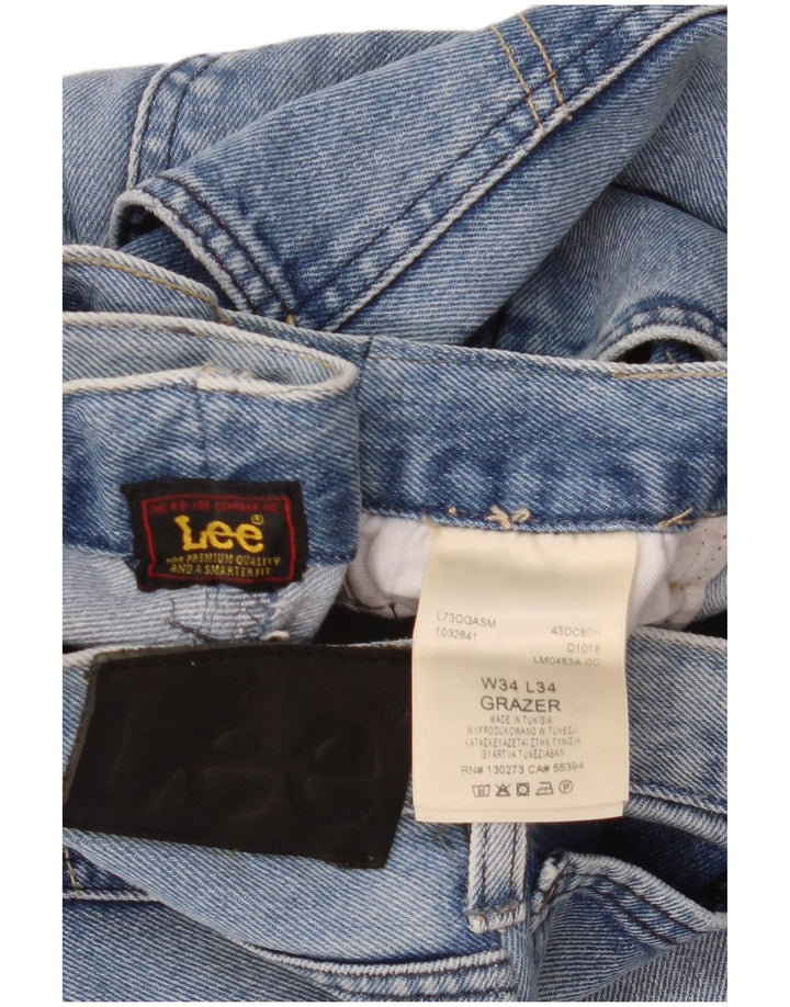 Jeans affusolati da uomo Lee W34 L27 cotone blu