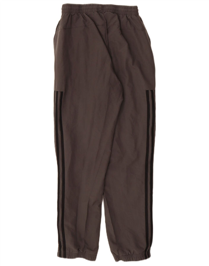 Pantaloni da tuta da uomo Adidas Joggers piccoli in poliestere grigio