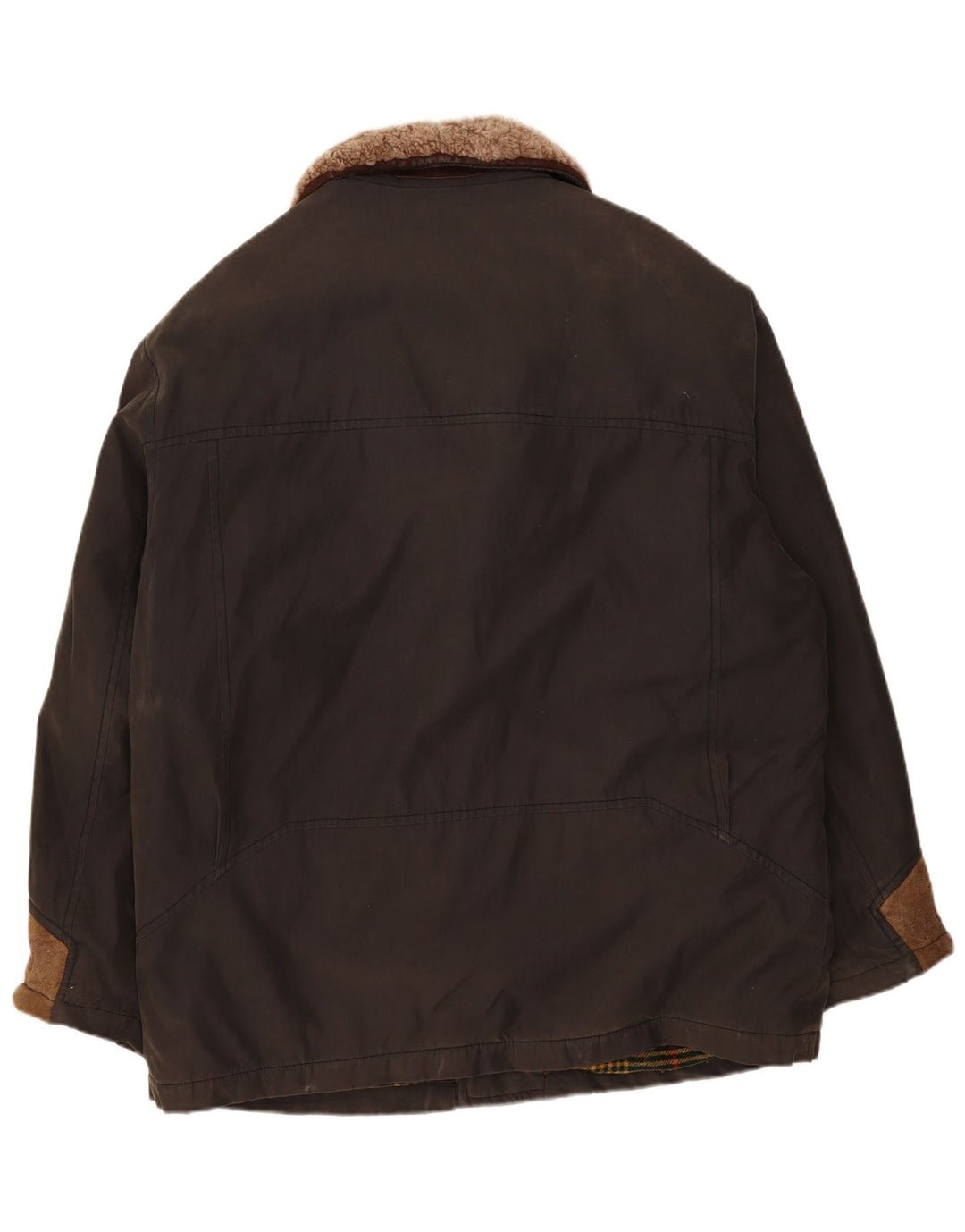 Cappotto giacca a vento da uomo Camel Active IT 56 2XL Cotone color block kaki