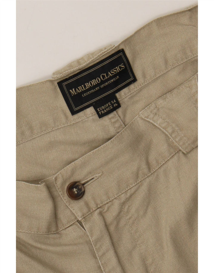 MARLBORO CLASSICS Pantaloncini cargo da uomo EU 54 2XL W36 Beige