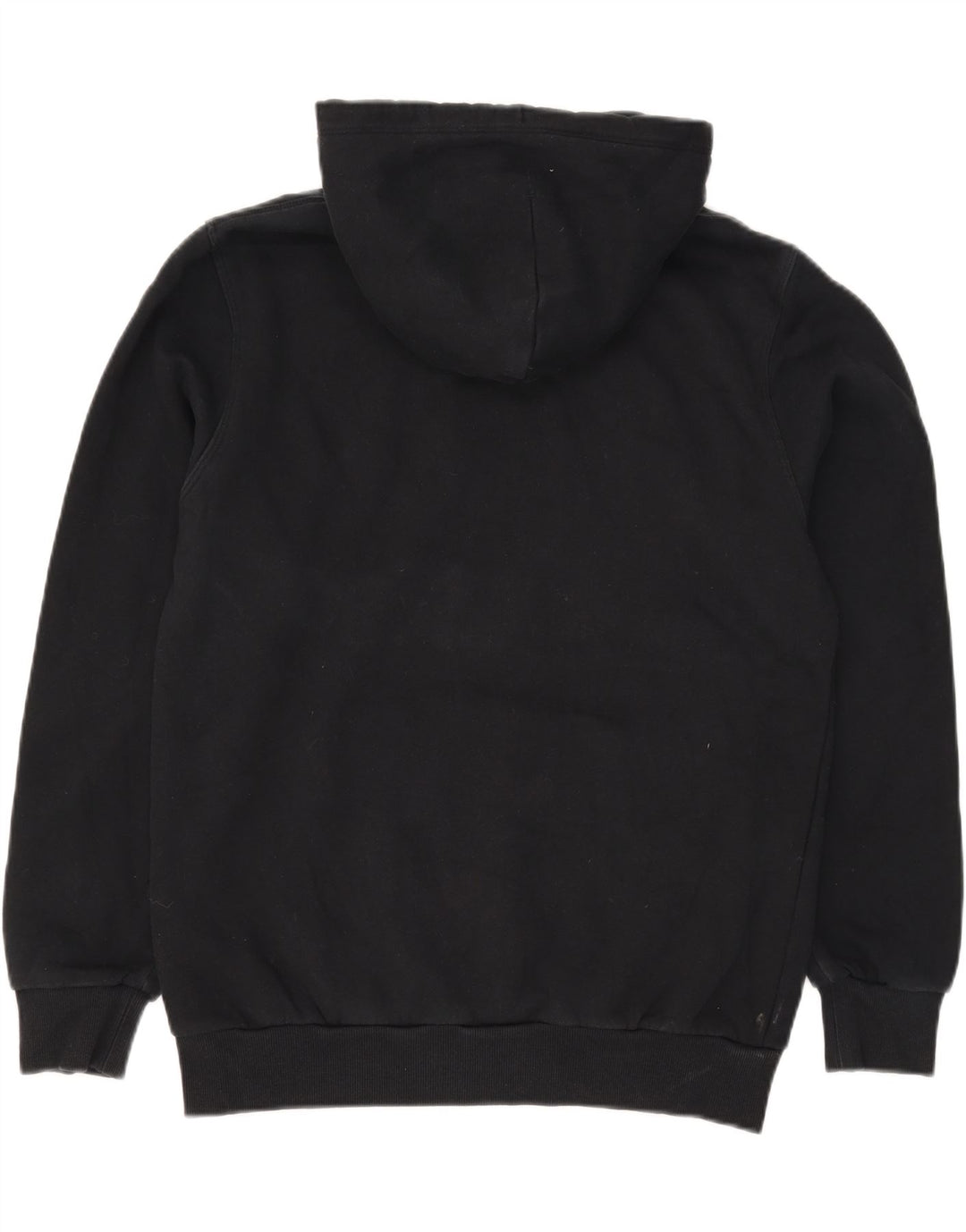 Felpa con cappuccio da uomo Converse grande in cotone nero