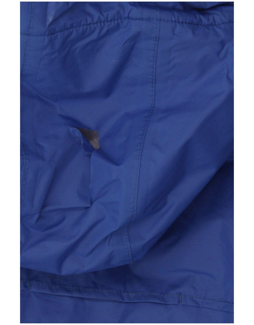 Giacca a vento con cappuccio K-Way Bambino 11-12 anni Blu in poliammide