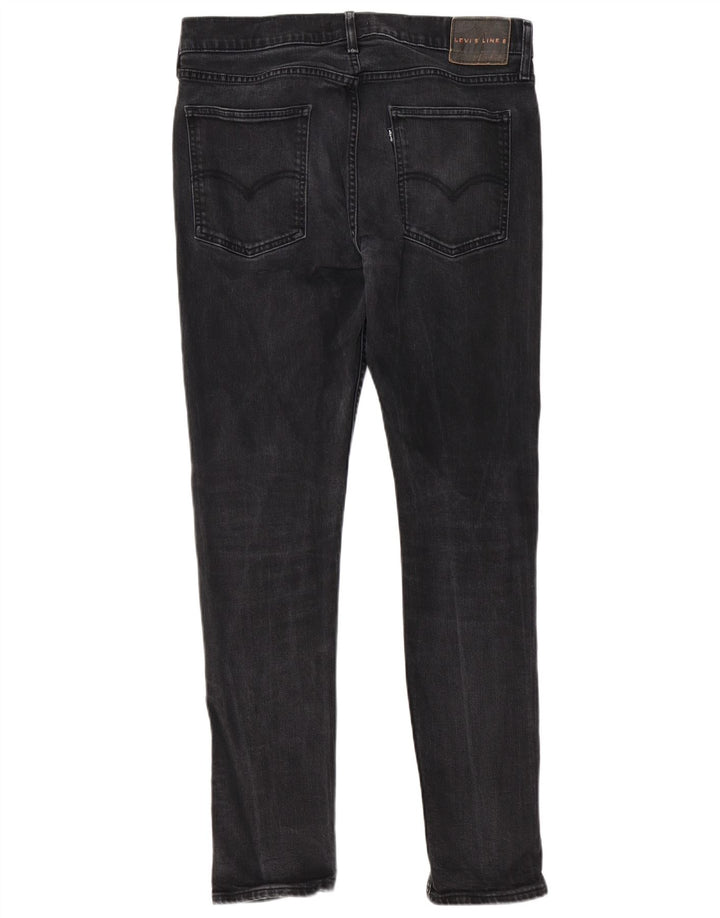 Jeans slim da uomo Levi's W34 L31 cotone nero