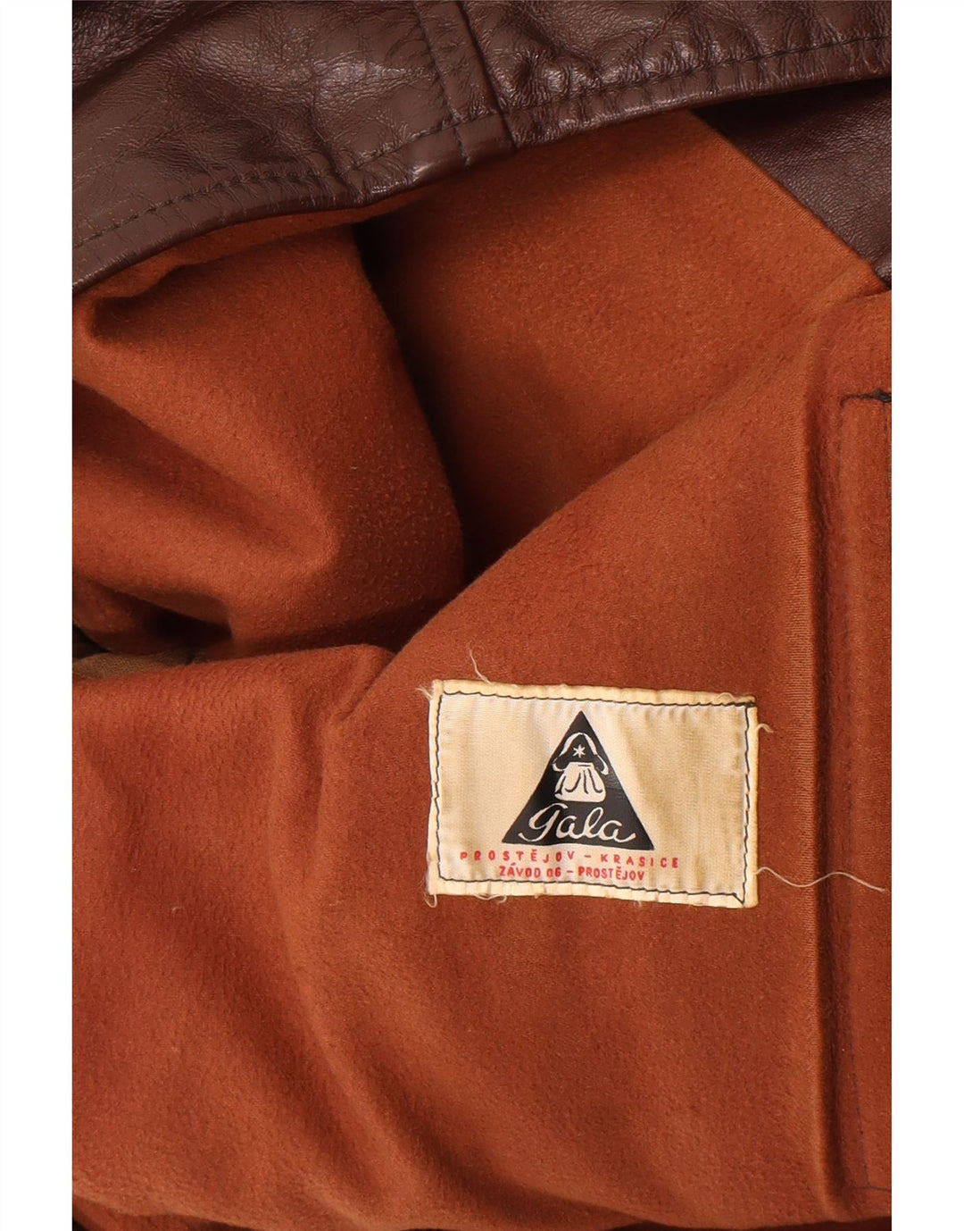 Giacca in pelle da uomo Gala UK 42 XL Marrone