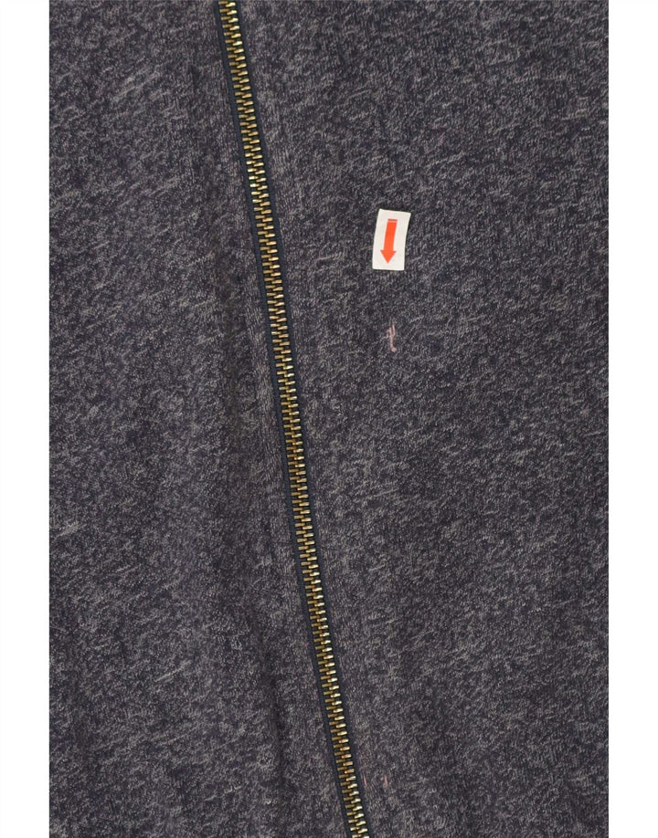 Giacca sportiva da uomo con grafica Champion, giacca grande in cotone chiazzato blu navy