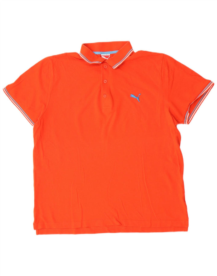 Polo Puma Uomo XL Arancione