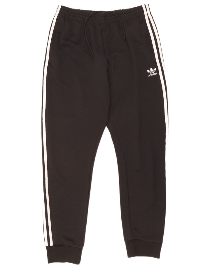 Pantaloni da tuta da uomo Adidas Joggers medio poliestere nero