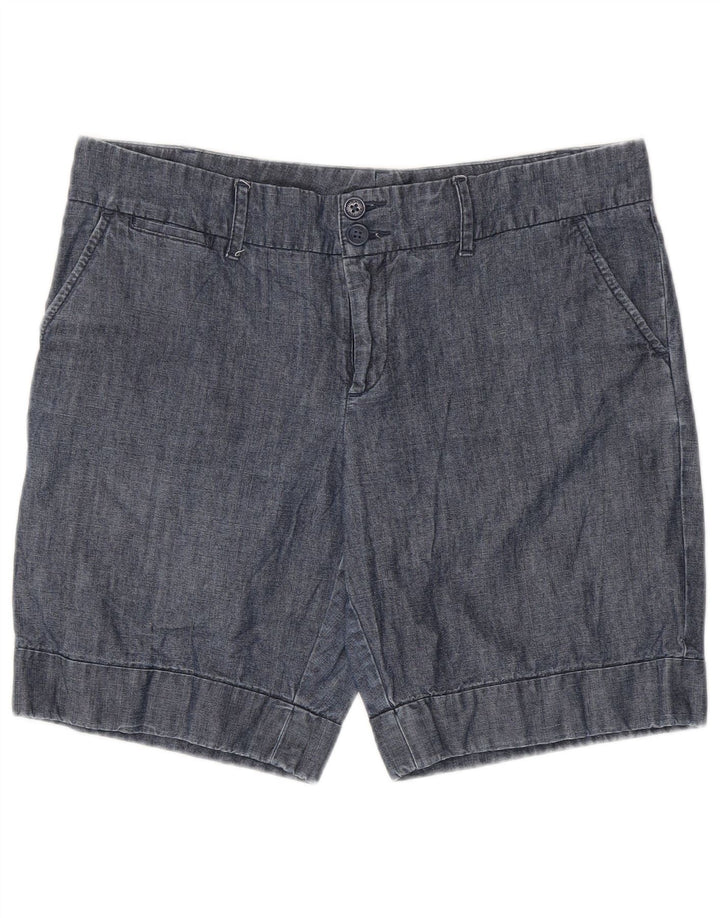 TOMMY HILFIGER Pantaloncini chino da donna US 10 Large W36 Blu navy