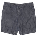 TOMMY HILFIGER Pantaloncini chino da donna US 10 Large W36 Blu navy
