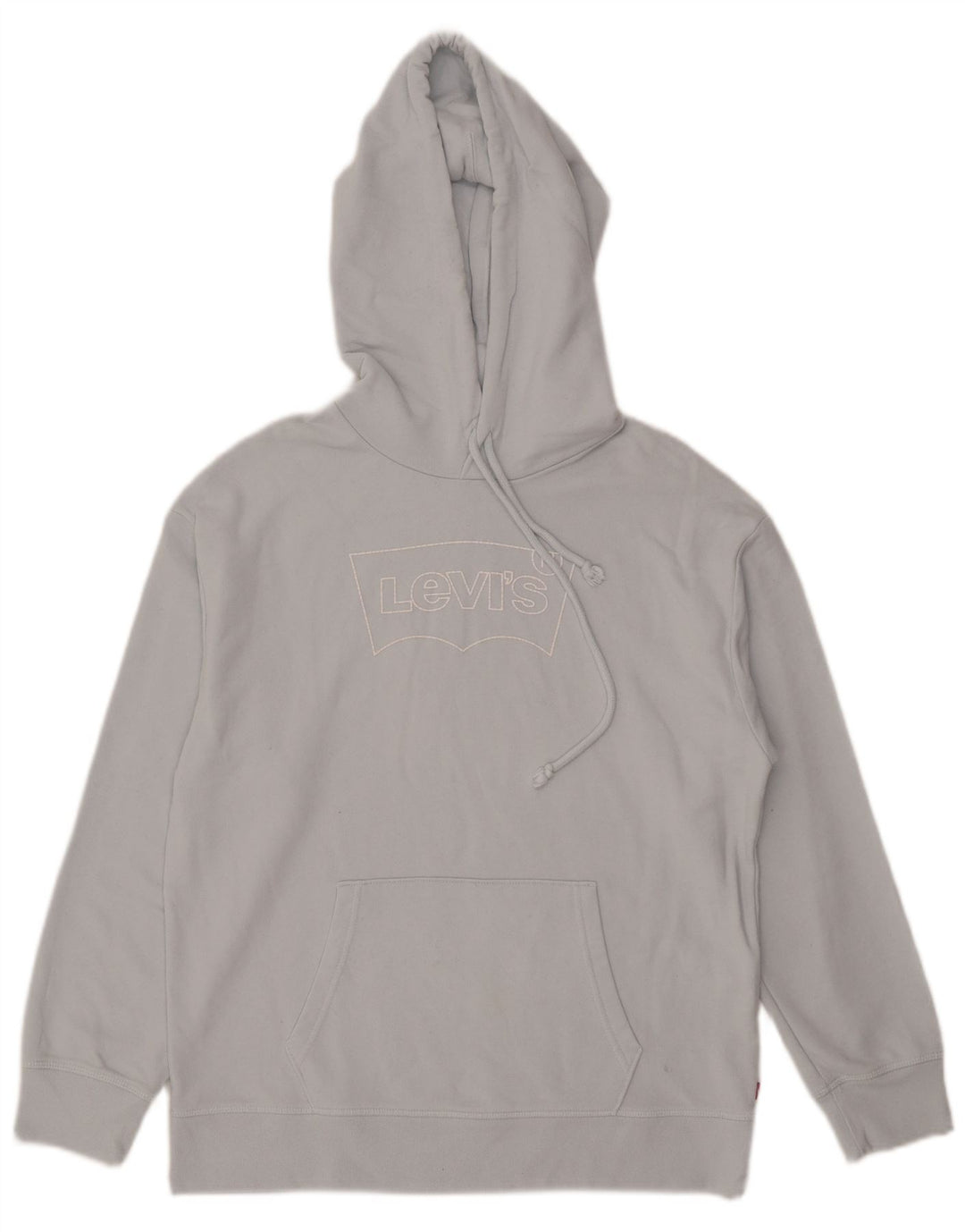 Maglione con cappuccio grafico da donna Levi's UK 14 Cotone blu medio