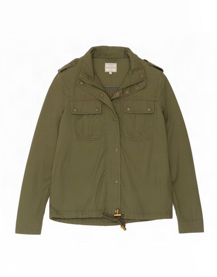 Giacca militare da donna Fat Face UK 8 Small Khaki Lyocell