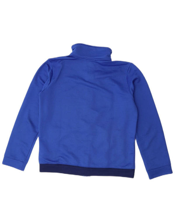 Giacca superiore della tuta da ragazzo Nike 13-14 anni XL Blu Colourblock Poliestere