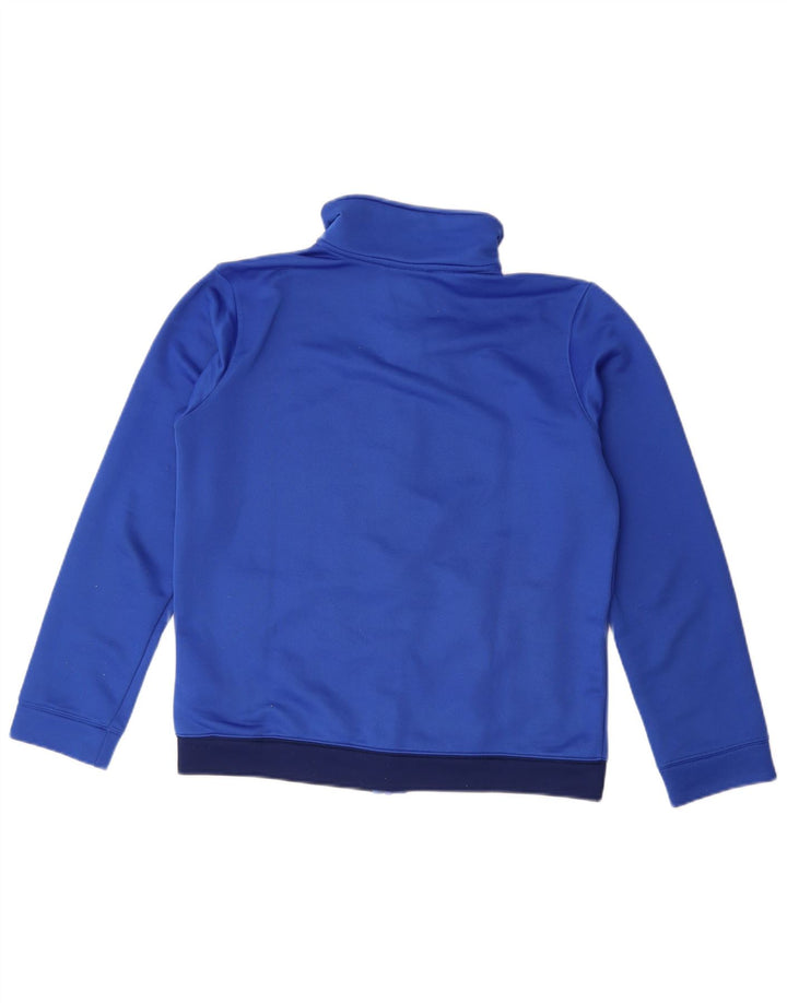 Giacca superiore della tuta da ragazzo Nike 13-14 anni XL Blu Colourblock Poliestere