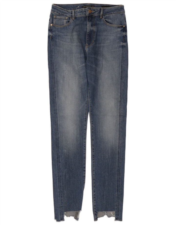 Jeans skinny da donna Guess W29 L32 viscosa blu