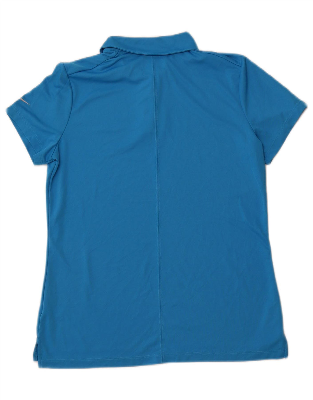 Polo NIKE da donna Dri Fit UK 16 grande blu poliestere