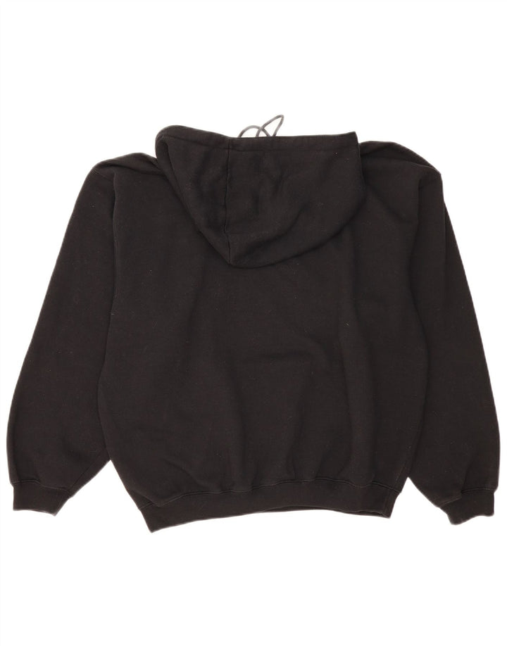 Gap Felpa con cappuccio oversize da donna UK 14 Medium Nero Poliestere