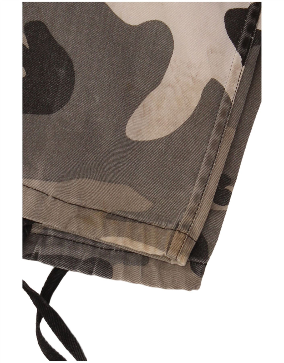 Pantaloni cargo regolari da uomo VINTAGE piccoli W31,5 L32,5 mimetici grigi