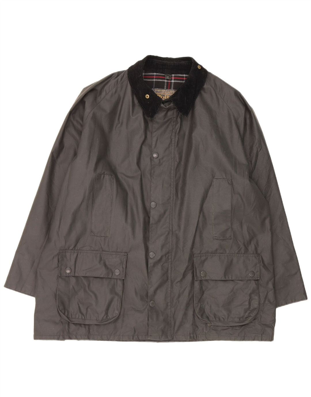 Giacca da uomo in cotone cerato Polbot UK 42 XL Nera