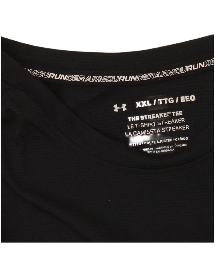 Maglietta da uomo Under Armour Top 2XL Nera