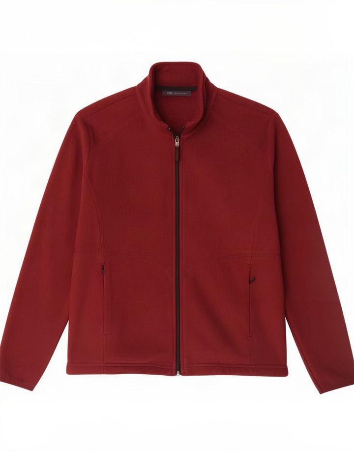 Giacca in pile da donna Marks & Spencer UK 22 3XL Poliestere bordeaux