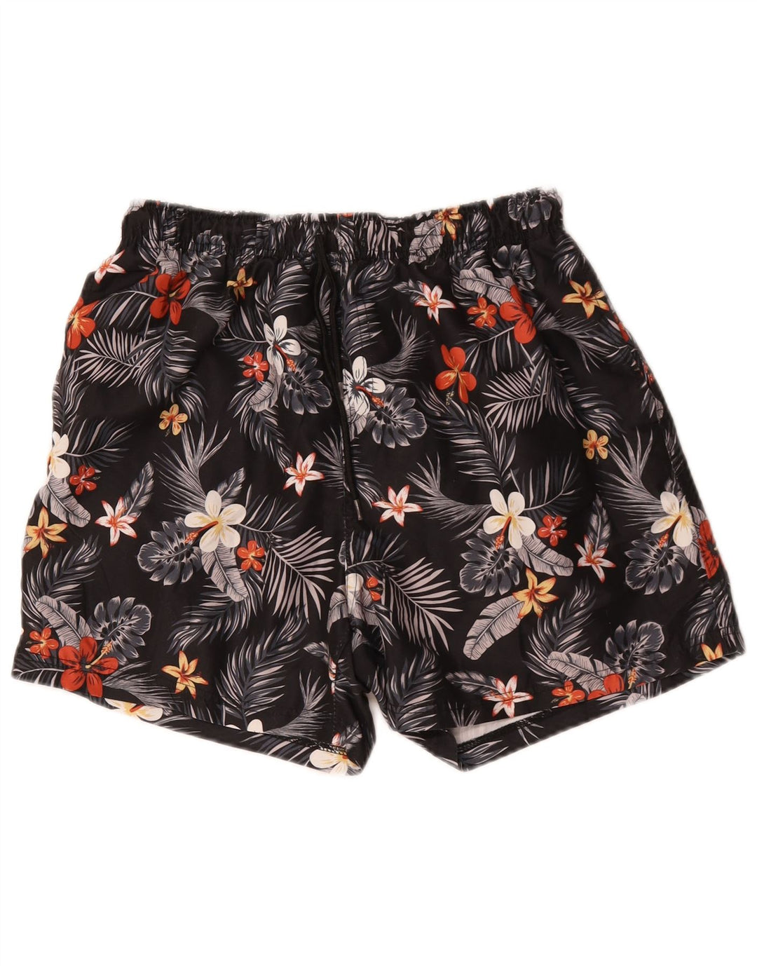 Pantaloncini da bagno da uomo Mountain Warehouse Grandi in poliestere nero floreale