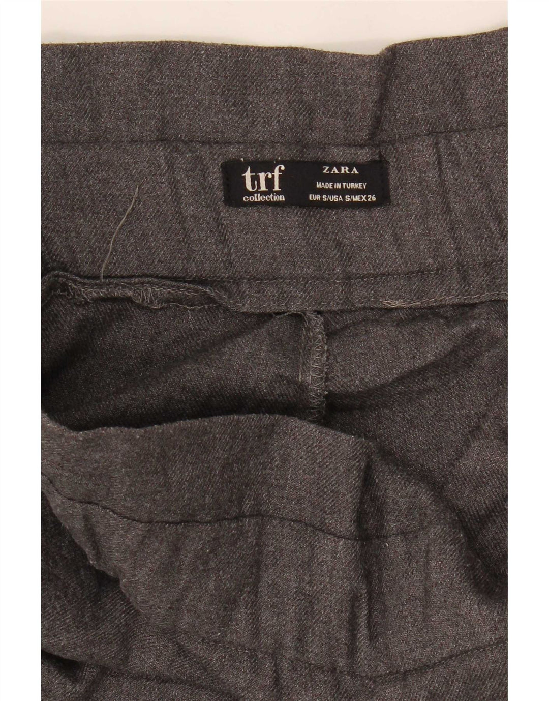 Pantaloni corti Zara da donna piccoli W26 L23 grigi