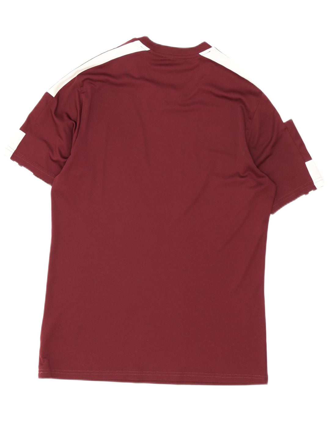 T-shirt Adidas Aeroready da uomo Top in poliestere bordeaux medio