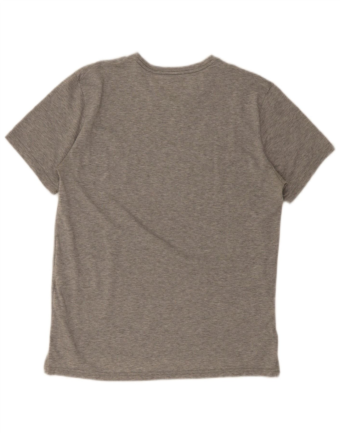 T-shirt Nike Dri Fit da uomo in poliestere chiazzato grigio medio