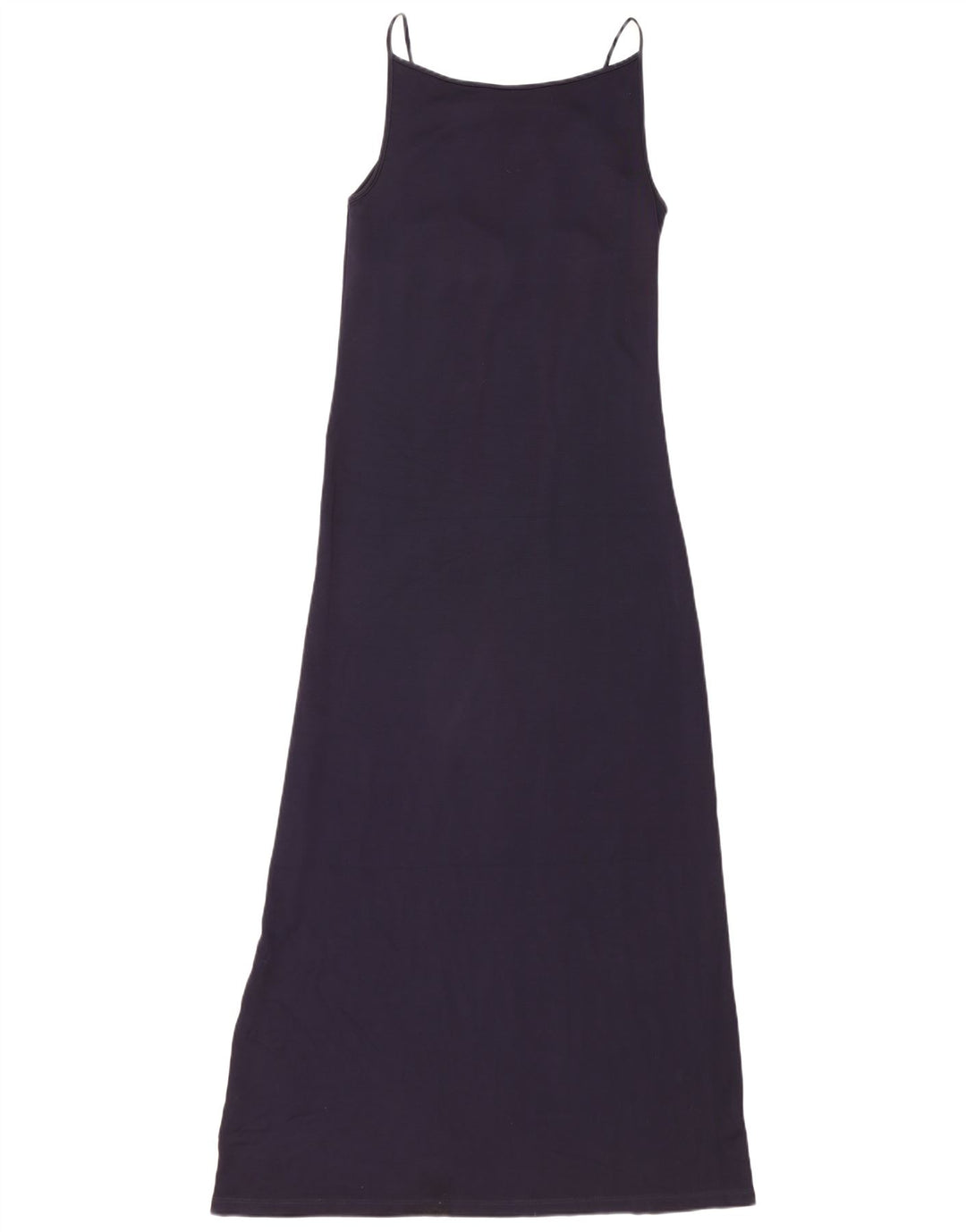 Maxi prendisole da donna Max Mara UK 12 medio in viscosa blu navy