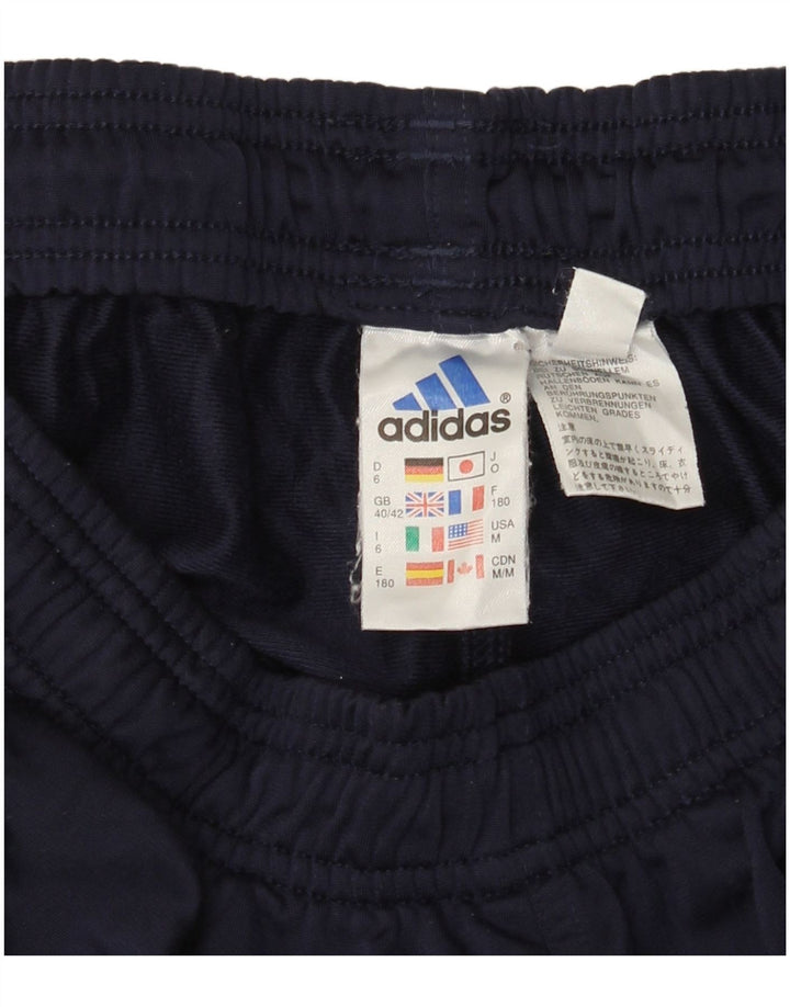 Pantaloni da tuta da uomo ADIDAS UK 40/42 Poliestere blu navy medio