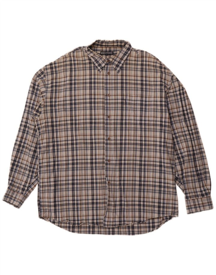 Camicia da uomo LERROS XL in cotone a quadri multicolore