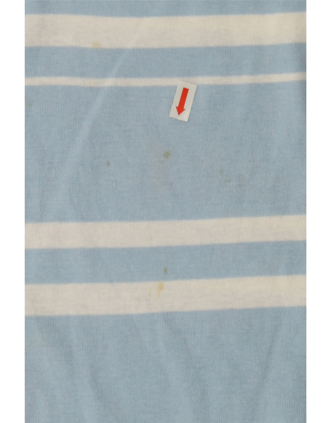 CHAPS Womens Classics Top 3/4 Sleeve UK 12 Medium Blue Striped Cotton Vintage Chaps and Second-Hand Chaps from Messina Hembry 