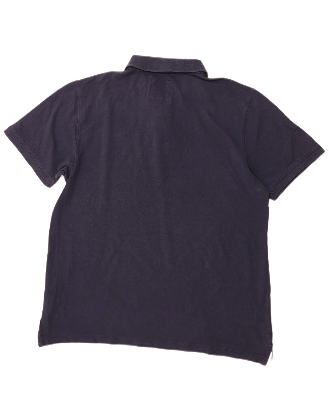 CREW CLOTHING Polo da uomo XL in cotone blu navy