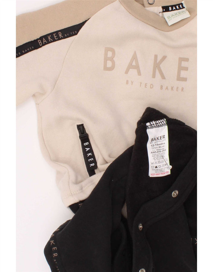 Tuta grafica per neonato di Ted Baker 12-18 mesi multicolore a blocchi di colore