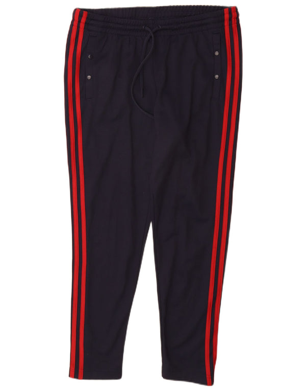 Adidas Womens Tracksuit Trousers UK 12/14 Medium  Navy Blue Polyester