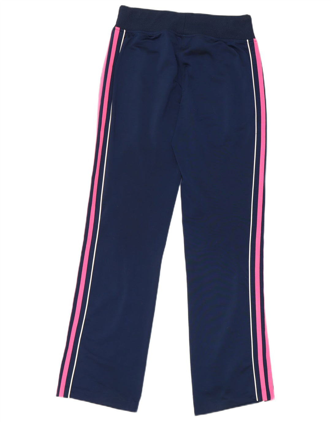 Pantaloni da tuta da donna Adidas UK 8 Small poliestere blu navy