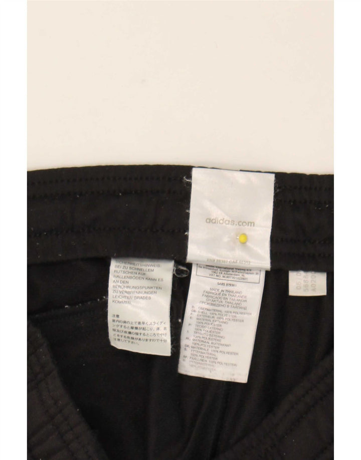 Pantaloni da tuta da uomo Adidas Small neri in poliestere