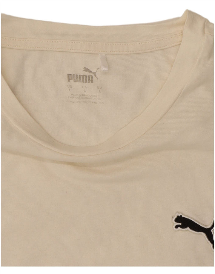 Maglietta Puma da uomo grande bianca