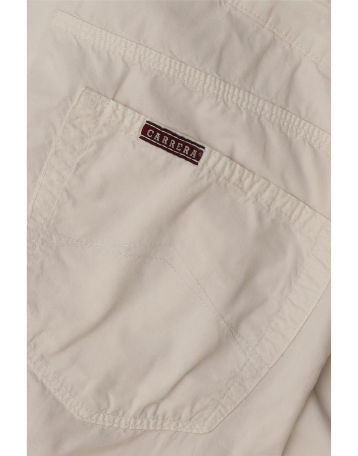 Pantaloncini casual da uomo Carrera W32 grandi bianchi
